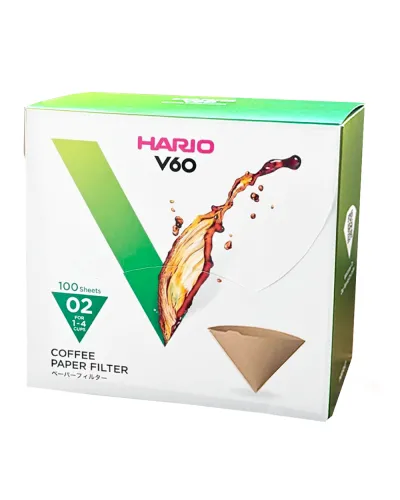 Hario filtros V60 02 - 100 unidades